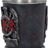 Band Merchandise~ B4132M8 Slayer Shot Glass 7cm Black, Resin w/Stainless Steel Insert