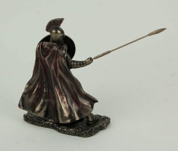 Magic  Collection~Hector Trojan Prince Warrior of Troy Holding Spear and Shield Statue