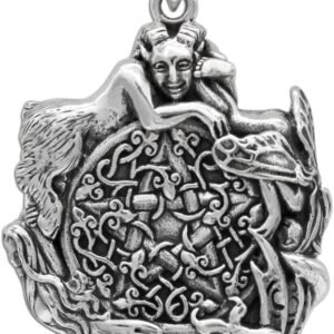 Sterling Silver Fairy Pentacle Pendant