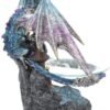 Fantasy Collection~ Flame Saviour 24cm Oil Burner, Blue