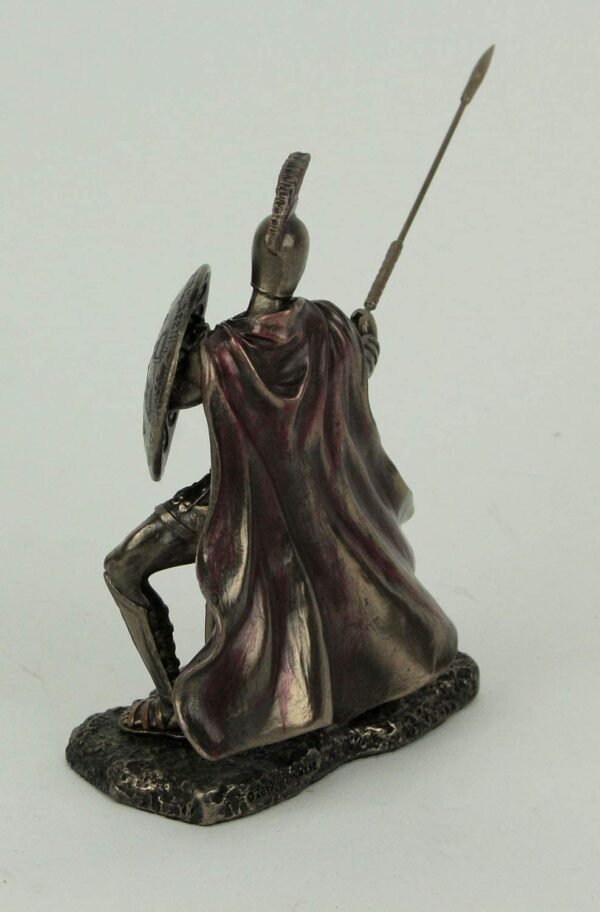 Magic  Collection~Hector Trojan Prince Warrior of Troy Holding Spear and Shield Statue