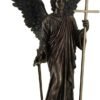 Magicun  Collection~Zadkiel Archangel of Freedom & Mercy Standing Holding Cross Staff and Sword