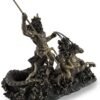 Magicun  Collection~Poseidon Driving Hippocampus Drawn Chariot Bronzed Statue