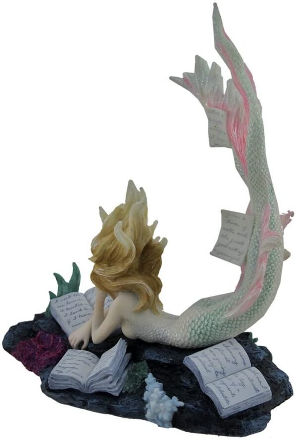 Magic  Collection~Lost Books Mermaid Sculpture
