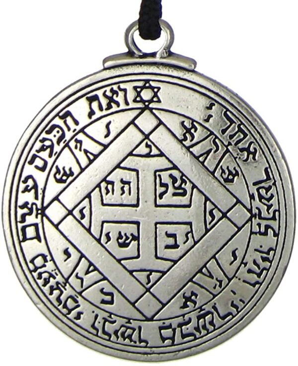 Soloman Pentant~Pewter Key of Solomon Pentacle of Venus Talisman Pendant