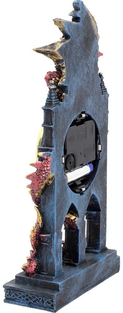 Fantasy Collection~ AL50380 Time Guardian Clock 17cm Red