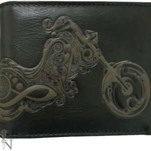 Magicun N.Giftware~Bike Wallet 10cm Black, PU, One Size
