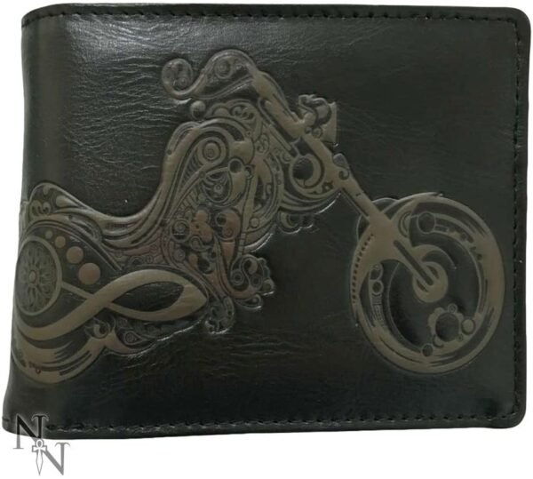 Magicun N.Giftware~Bike Wallet 10cm Black, PU, One Size
