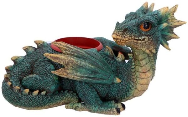 Fantasy Collection~ Garden Protector Plant Pot 30cm, Resin, Green