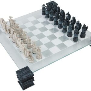 Fantasy Collection~ Dragon Chess Set 43cm Black