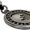 Soloman Pentant~Pewter Odin's Wolves Norse Rune Wolf Pendant
