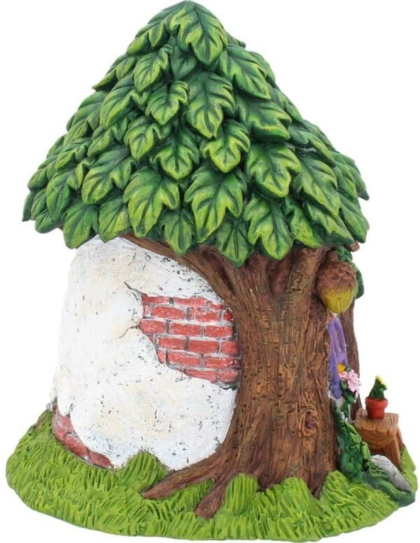 Fantasy Collection~ Woodland Tea Rooms Fairy House Figurine 23cm Green