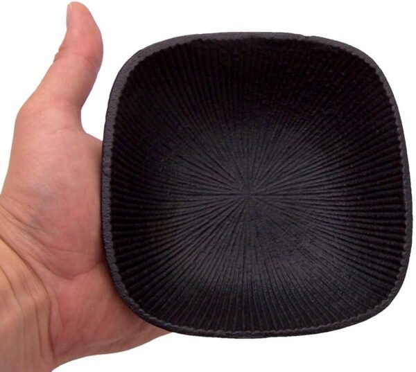 Witchcraft~47th & Main Cast Iron Bowl 5.5 x 1.5-inches, Ornate Square