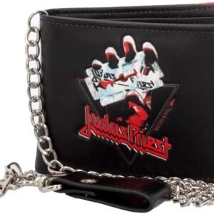 Band Merchandise~ Judas Priest British Steel Wallet, PU, Black, 11cm