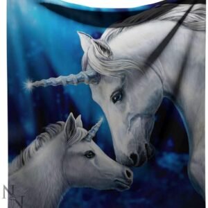 Artist Collections~ Sacred Love Lisa Parker Throw 38cm Blue, Polyester, 160cm