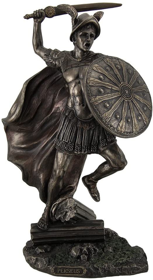 Magicun  Collection~Perseus Greek Hero & Slayer of Monsters Highly Detailed Bronze Finish Statue