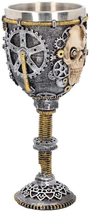 Magicun N.Giftware~Let Off Some Steam Goblet 21.5 cm Black, Size 18cm