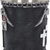Band Merchandise~ B4683N9 Metallica-Master of Puppets Shot Glass 7cm, Resin w/Stainless Steel Insert, Black