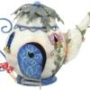 Magicun N.Giftware~Tubby Tea Pot Figurine 28 cm White, Size 21cm