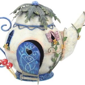 Fantasy Collection~ Tubby Tea Pot Figurine 28cm White
