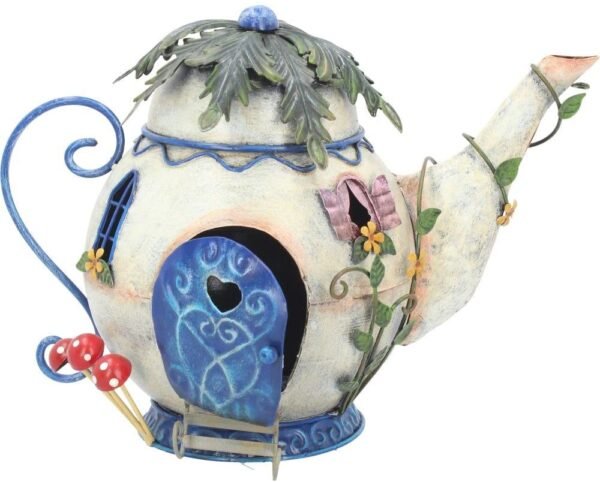 Fantasy Collection~ Tubby Tea Pot Figurine 28cm White