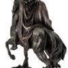 Magic  Collection~King Arthur on Horseback Bronze Finished Statue