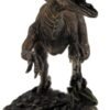 Magicun  Collection~Highly Detailed Velociraptor Dinosaur Bronzed Statue Hand Painted Raptor