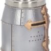 Mythology Collection~ Crusader (Set of Four) Shot Glasses 14cm Silver