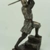 Magic  Collection~Templar Knight Wielding Double Handed Sword Statue