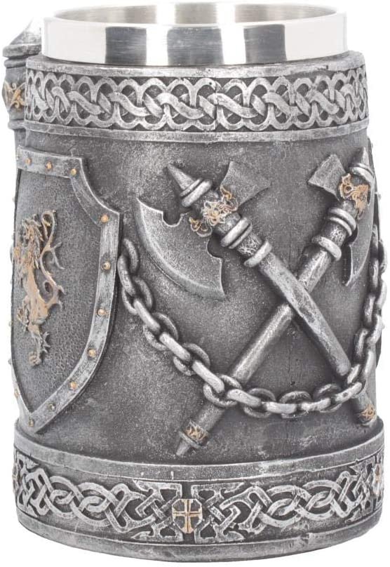 Mythology Collection~ Victory of Battle Tankard Mug 20cm Silver