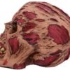 Dark Collection~D4964R0 Hoard Rotting Zombie Skull Ornament, Flesh Colour, One Size