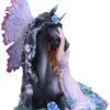 Fantasy Collection~ Spirit Bond Purple Pink Unicorn Fairy Companion Figurine, Polyresin, One Size