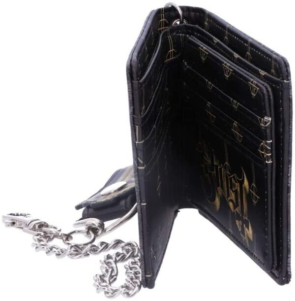 Band Merchandise~ Ghost Wallet-Gold, Black, 11cm