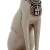 Discoveries Egyptian Imports Bastet Cat Goddess Statue - Black - 5.5" Tall - Made in Egypt