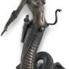 Magic  Collection~Bronzed Medusa with Double Snake Bow and Arrows Statue