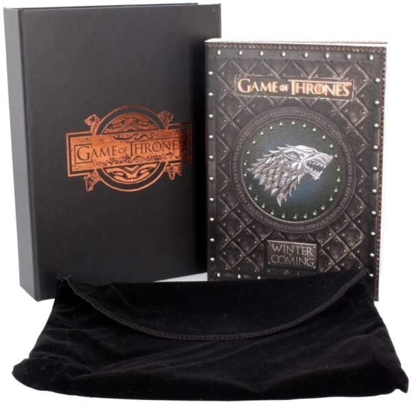 Magicun N.Giftware~Winter is Coming Game of Thrones Journal 21cm Brown