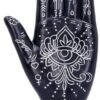 Light Collection~U4798P9 Hamsa Hand 22.5cm, Black, One Size