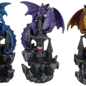 Fantasy Collection~ Protectors of The Keep 5.5cm Set of 3, Resin, Multi-Coloured