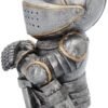 Magicun N.Giftware~Sir Fightalot Figurine 16cm Silver