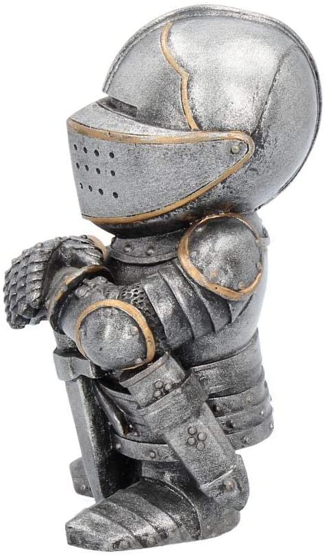 Magicun N.Giftware~Sir Fightalot Figurine 16cm Silver