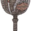 Magicun N.Giftware~, Bronze Game Iron Throne Chalice Goblet 17cm, One Size