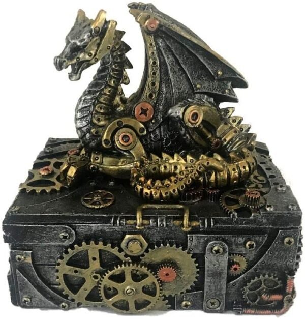 Fantasy Collection~ U3821K8 Secrets of the Machine Box 19.5cm Silver
