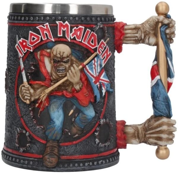 Band Merchandise~ Iron Maiden Tankard Mug 14cm Black