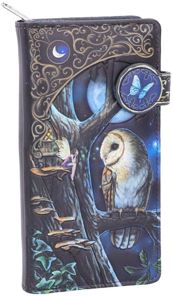 Lisa Parker Women Fairy Tales Owl Embossed Purse