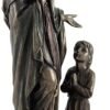 Magic  Collection~Our Lady of Lourdes Blessed Virgin Mary Bronzed Statue