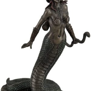 Magic  Collection~Medusa Greek Gorgon Serpent Monster Standing Holding Bow Highly Detailed Statue