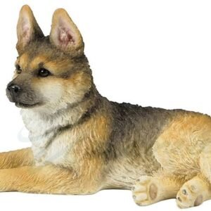 Magic  Collection~German Shepherd Puppy Sitting Looking Left Sculpture