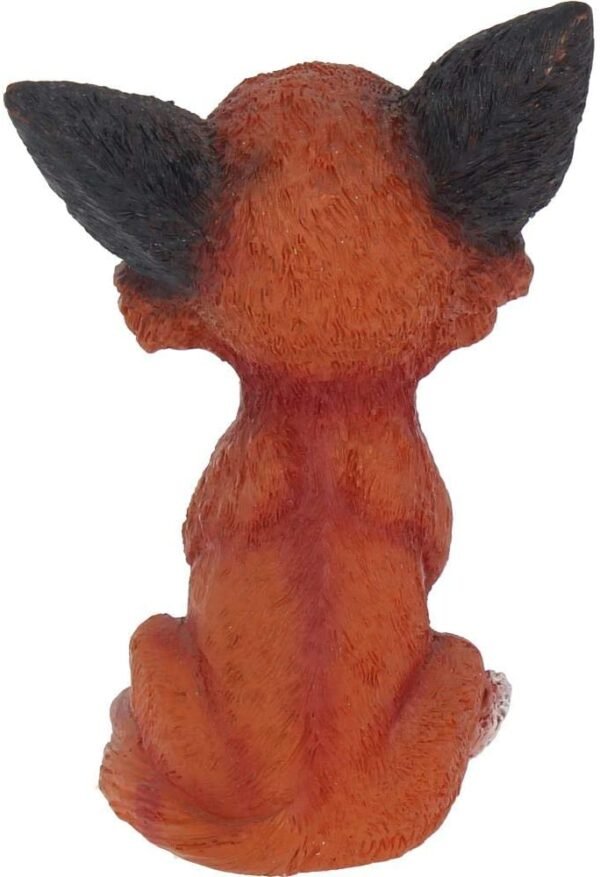 Animal Collection~ Count Foxy Figurine, Resin, Orange, One Size