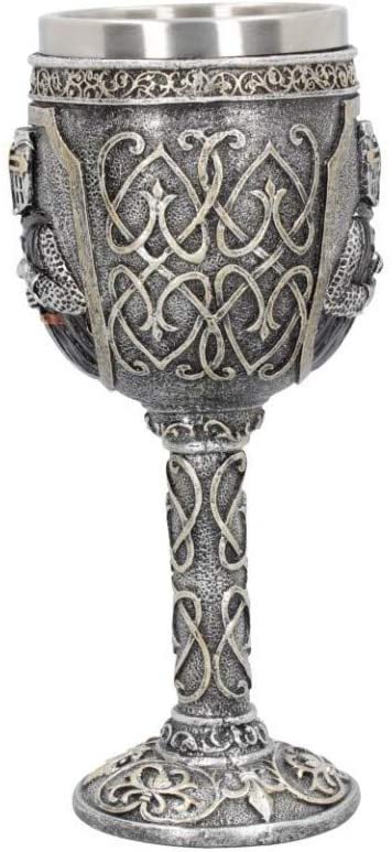 Mythology Collection~ Black Knight Goblet Goblet 22cm Silver