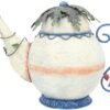 Magicun N.Giftware~Tubby Tea Pot Figurine 28 cm White, Size 21cm